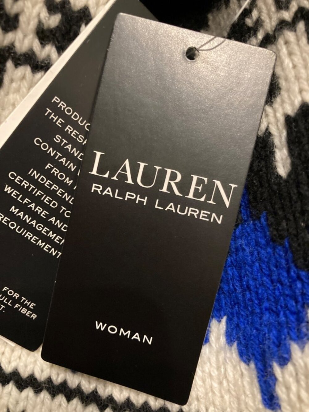 Lauren Ralph Lauren Off-the-Shoulder Sweater Dress Plus Size 3X New with Tag - Picture 4 of 6